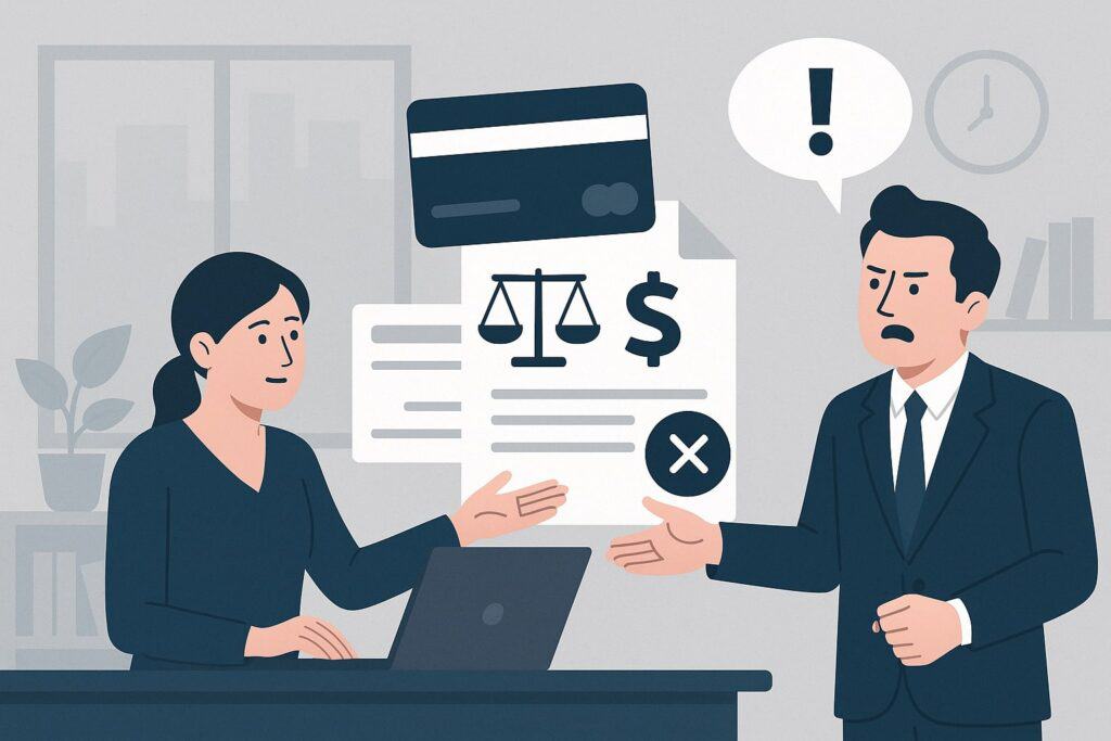 Handling Payment Disputes with Customers