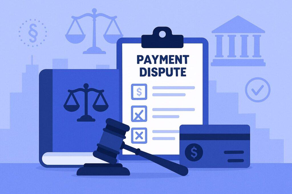 Legal and Regulatory Framework for Payment Disputes in the US