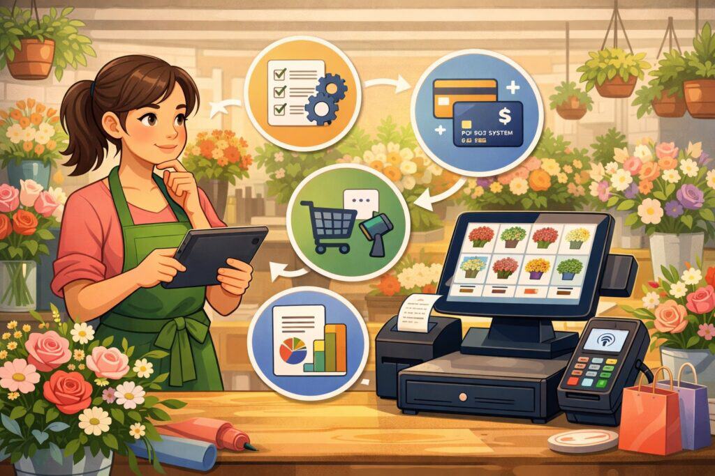 How to choose the best POS system for a flower shop