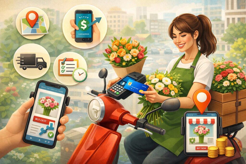 Mobile Payment Solutions for On-the-Go Florists
