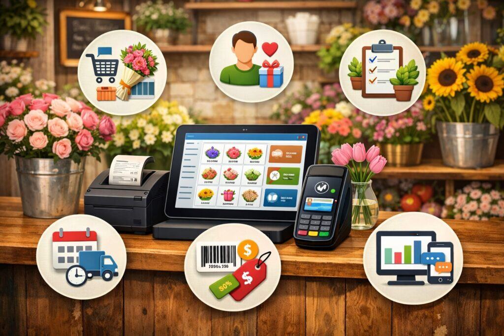 Must-have POS features for flower shops