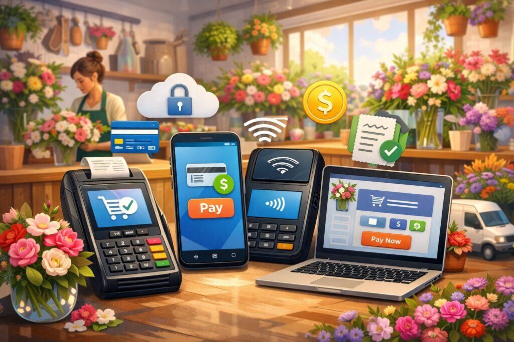 The Best Types of Payment Processing Solutions for Flower Shops