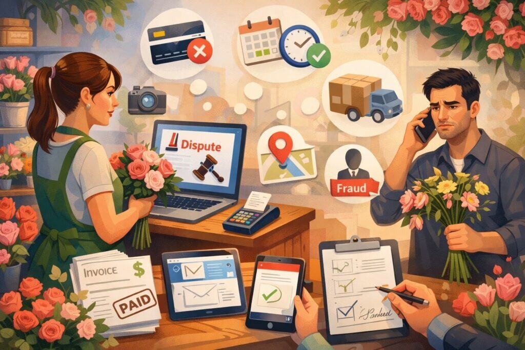The Most Common Chargeback Dispute Types for Florists (And the Evidence That Actually Wins)