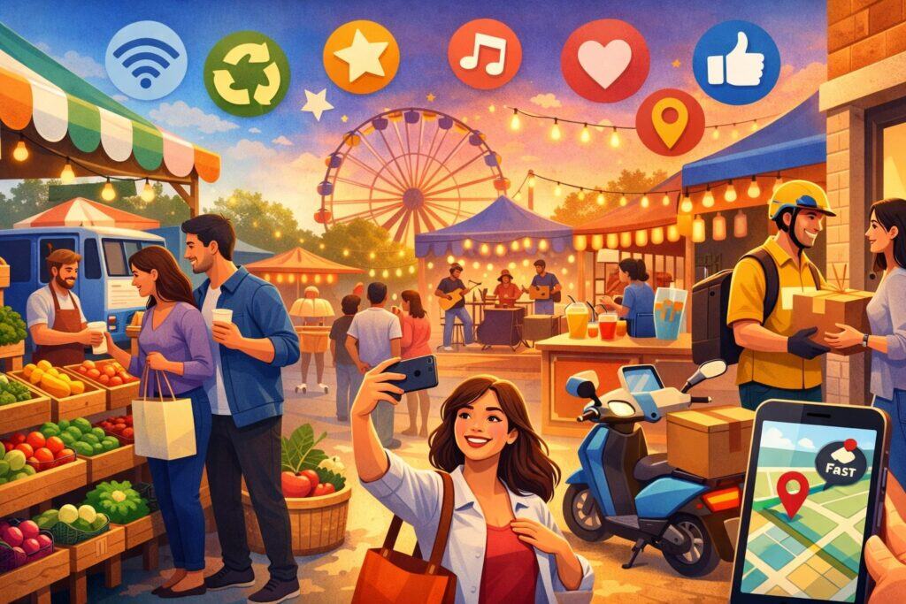 What Customers Expect Today at Markets, Events, and Deliveries