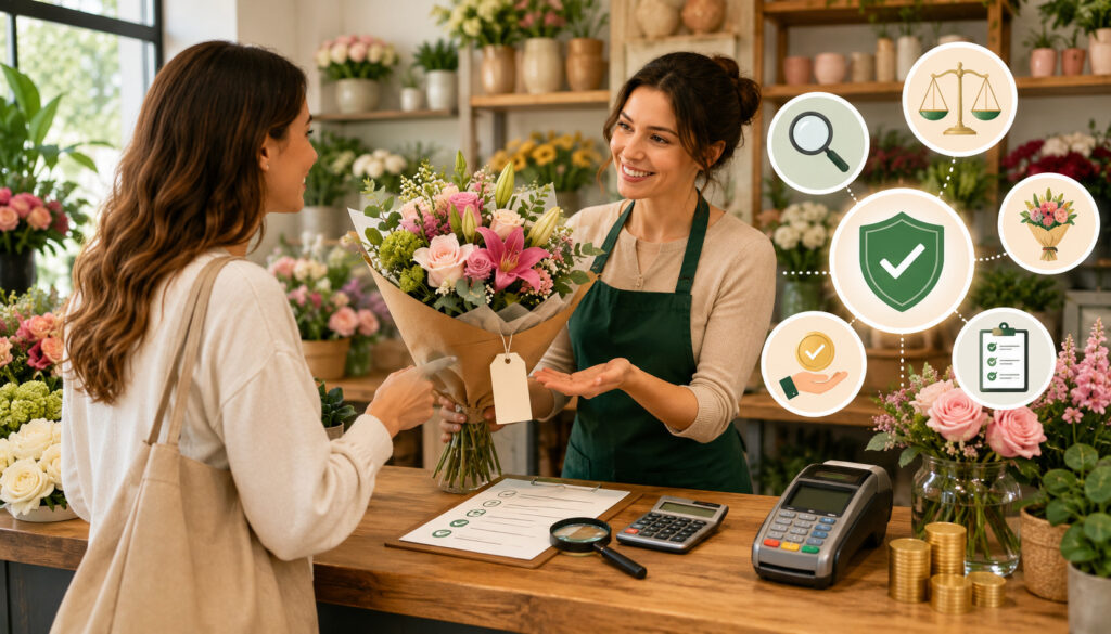 Transparent pricing benefits for flower shops