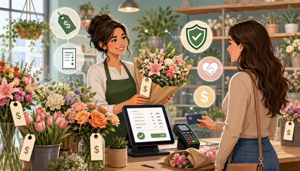 Transparent pricing benefits for flower shops